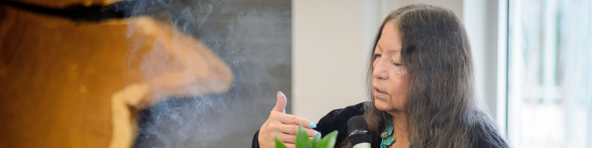 Elder in Residence Mary Lou Smoke
